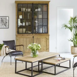 Vaisselier<Made in Meubles Vaisselier en bois recyclé Garance