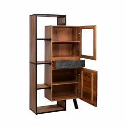 Vitrine|Etagère<Made in Meubles Vitrine en bois d'acacia Ernest