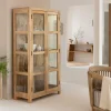 Vitrine<Made in Meubles Vitrine en bois de manguier Amaris