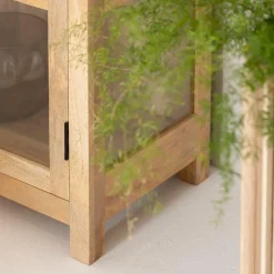 Vitrine<Made in Meubles Vitrine en bois de manguier Amaris