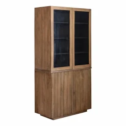 Vitrine<Made in Meubles Vitrine en bois de manguier Betty