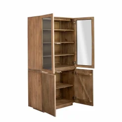 Vitrine<Made in Meubles Vitrine en bois de manguier Betty