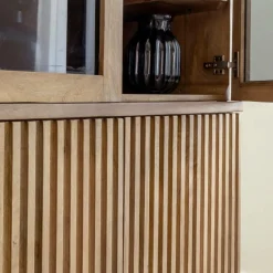 Vitrine<Made in Meubles Vitrine en bois de manguier Betty