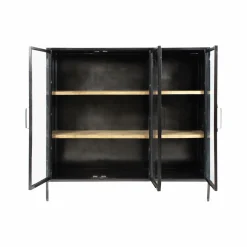 Vitrine<Made in Meubles Vitrine en métal Locker