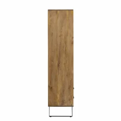 Vitrine<Made in Meubles Vitrine Haute en bois de de manguier Joy