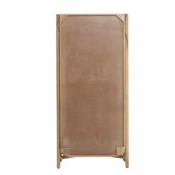 Vitrine<Made in Meubles Vitrine haute en bois de manguier Nova