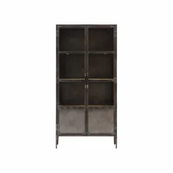 Vitrine<Made in Meubles Vitrine haute en métal Locker