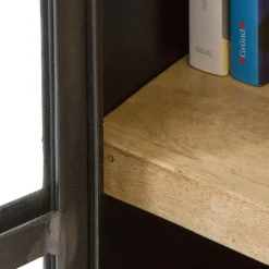 Vitrine<Made in Meubles Vitrine haute en métal Locker